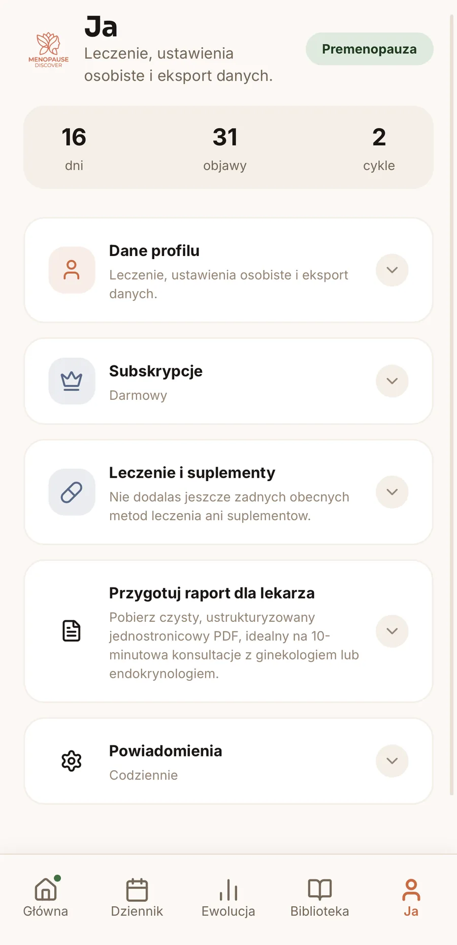Wellness tools — the premium overview